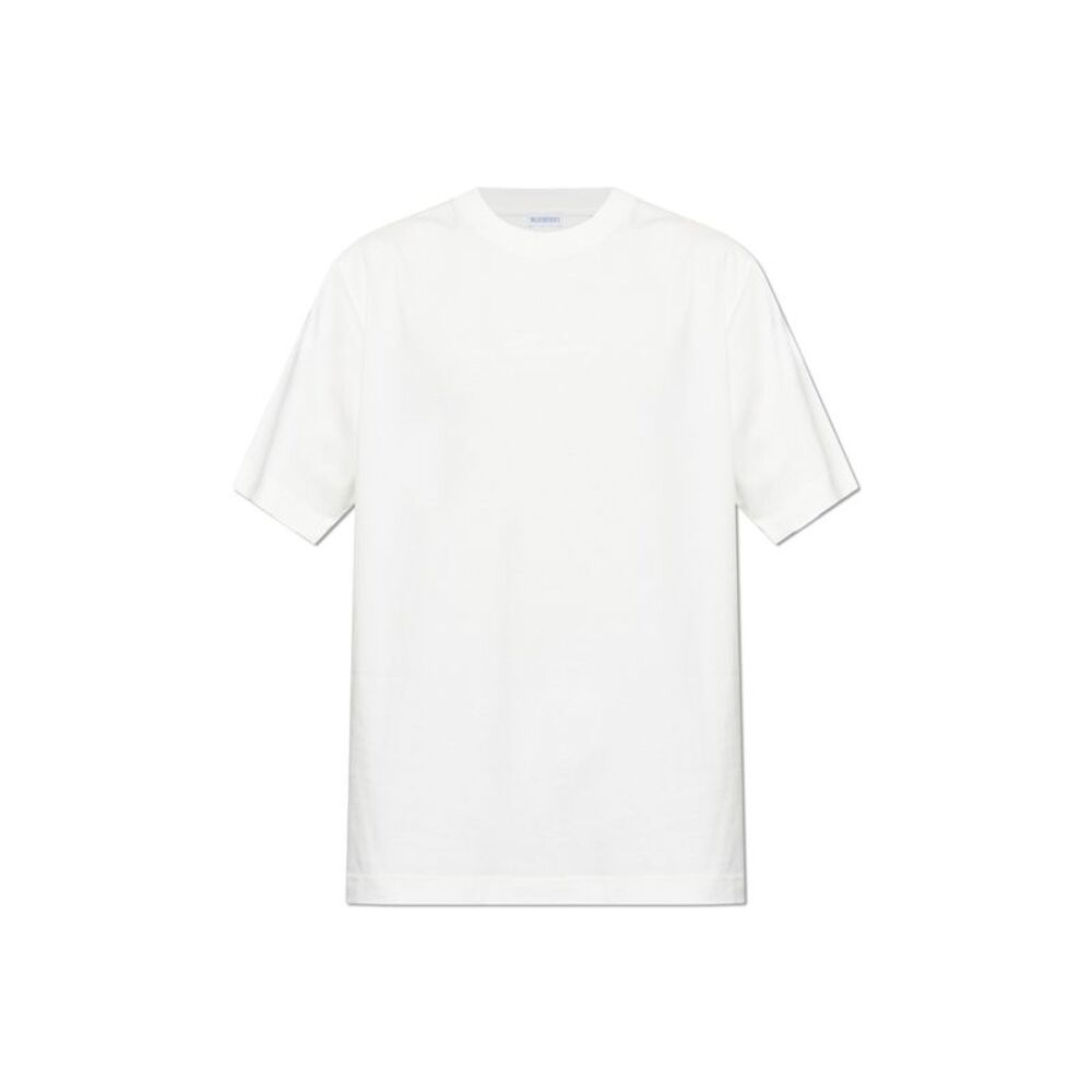 T-shirt with embroidered logo